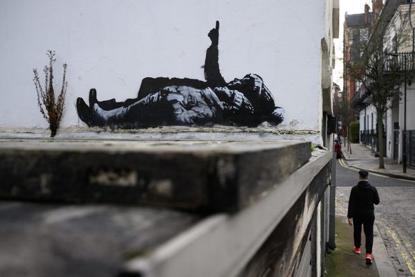Banksy’s Latest Mural Is a Heartbreaking Christmastime Message