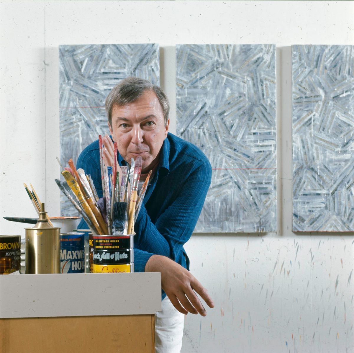 Jasper Johns Keeps Looking